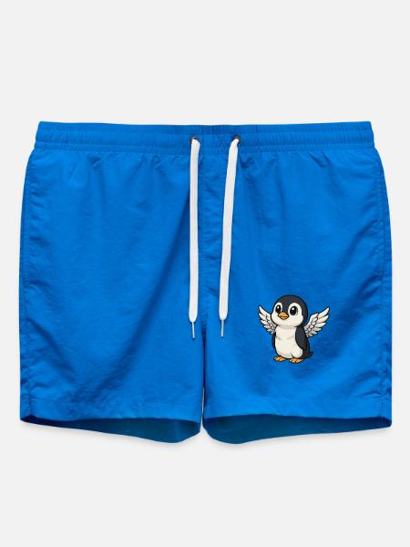 Ange pingouin mignon - Short de bain - cobalt blue