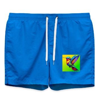 colibri - Short de bain - cobalt blue - Devant - AI Model Male 185 light (185cm)