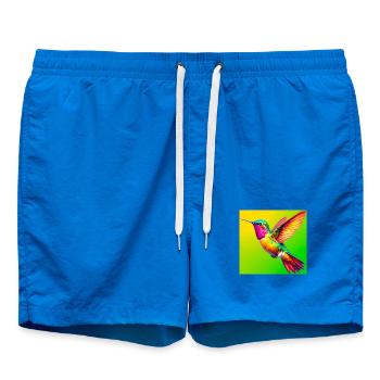 colibri - Short de bain - cobalt blue - Devant - AI Model Male 185 light (185cm)