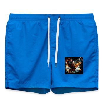 Adler - Badeshorts - Cobalt blue - Vorne - AI Model Male 185 light (185cm)