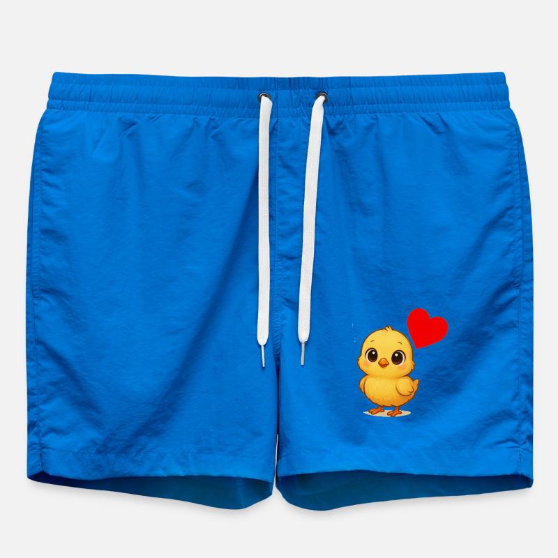 Cœur de poussin coincé - Short de bain - cobalt blue