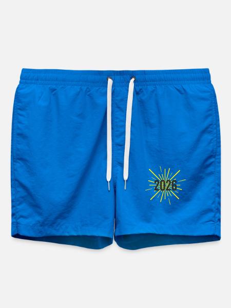 Jahresstart 2026 Raketen - Badeshorts - Cobalt blue