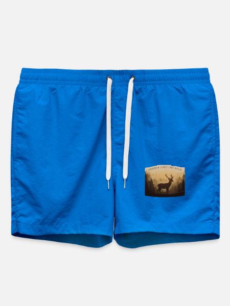 Born to Roam - Swim Trunks - cobalt blue