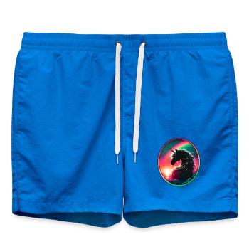 Spell of the Unicorns - Swim Trunks - cobalt blue - Front