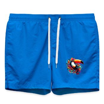 Tukan - Badeshorts - Cobalt blue - Vorne - AI Model Male 185 light (185cm)