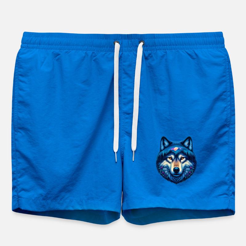 Wolf - Badeshorts - Cobalt blue