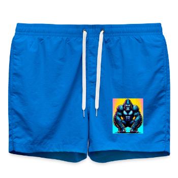 gorille - Short de bain - cobalt blue - Devant