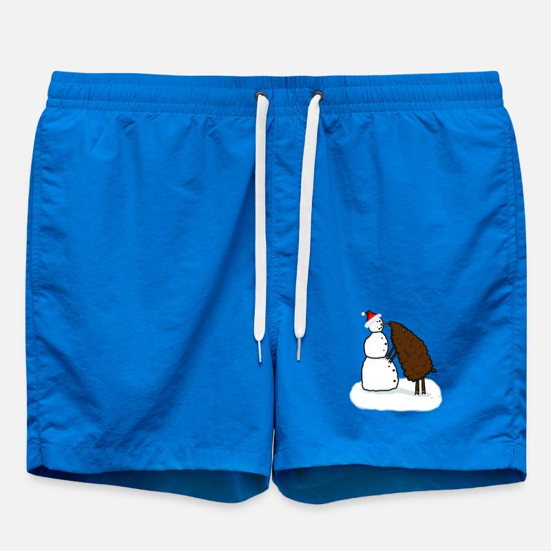 Schneemann & Schaf - Badeshorts - Cobalt blue