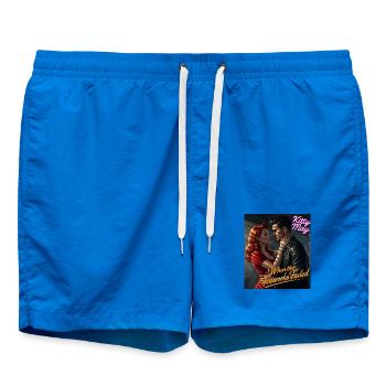 Kitty May : Quand les feux d’artifice se sont estompés - Short de bain - cobalt blue - Devant