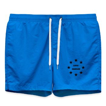 Große Patentante - Badeshorts - Cobalt blue - Vorne - AI Model Male 185 light (185cm)