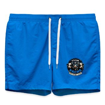 Team vache humour éleveur design vaches stylées - Short de bain - cobalt blue - Devant - AI Model Male 185 light (185cm)