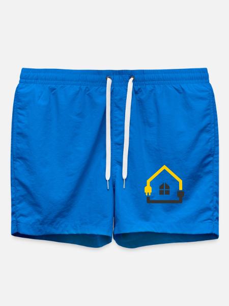 Electrician House Socket Smart Home - Swim Trunks - cobalt blue
