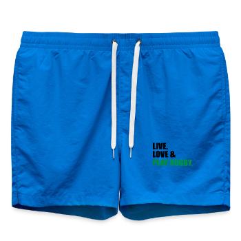 Rugby - Badeshorts - Cobalt blue - Vorne - AI Model Male 185 light (185cm)