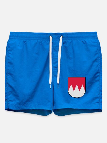 Franks Coat of Arms - Swim Trunks - cobalt blue