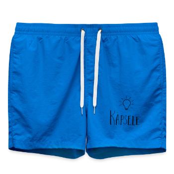 Käpsele - Badeshorts - Cobalt blue - Vorne - AI Model Male 185 light (185cm)
