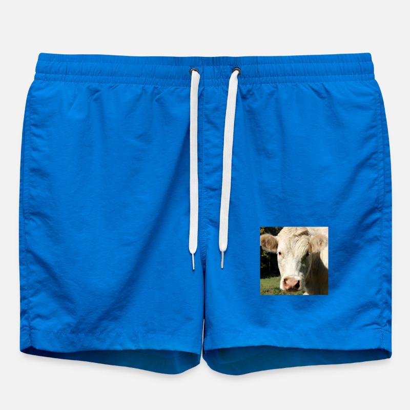 Affiche vache - Short de bain - cobalt blue