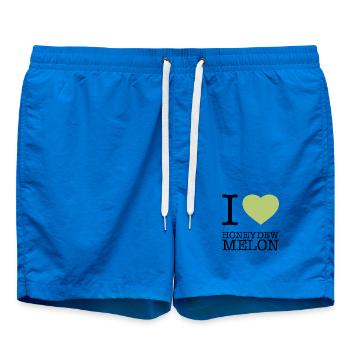 J’ADORE LE MELON MIEL Honigmelone - Short de bain - cobalt blue - Devant - AI Model Male 185 light (185cm)