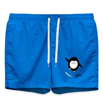 Skater Pinguin - Badeshorts - Cobalt blue - Vorne
