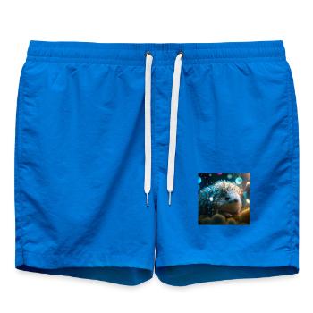 Photo macro créature 03 - Short de bain - cobalt blue - Devant - AI Model Male 185 light (185cm)