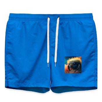 Photo macro créature 05 - Short de bain - cobalt blue - Devant - AI Model Male 185 light (185cm)