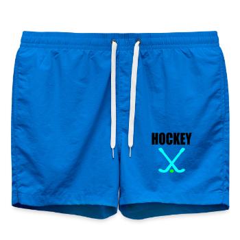 BALL SPORT HOCKEY - FIELD HOCKEY - Swim Trunks - cobalt blue - Front - AI Model Male 185 light (185cm)