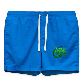 Nature respectueuse de l’environnement Terre Mère Environnement Dicton - Short de bain - cobalt blue - Devant