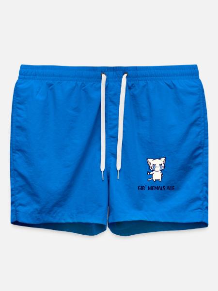 Zeichentrick Animation Comic Manga Katze Anime - Badeshorts - Cobalt blue