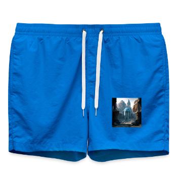Stadt 01 - Badeshorts - Cobalt blue - Vorne