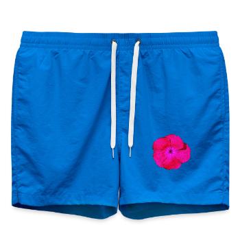 bartnelke, tolle blumendesigns - Badeshorts - Cobalt blue - Vorne - AI Model Male 185 light (185cm)
