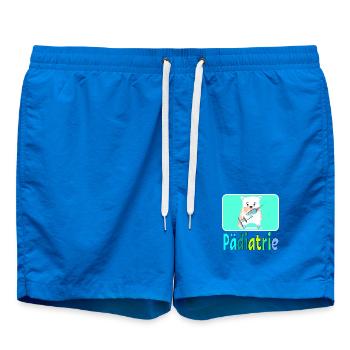 Pädiatrie Kinderkrankenhaus - Arztpraxis - Badeshorts - Cobalt blue - Vorne - AI Model Male 185 light (185cm)