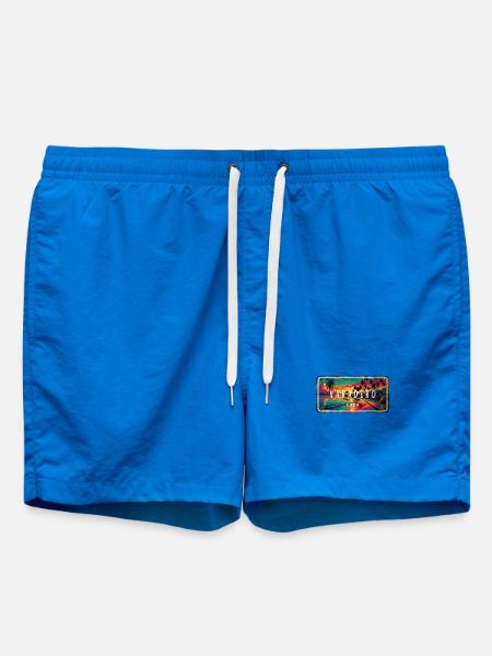 Varadero Cuba Sunset Design - Swim Trunks - cobalt blue