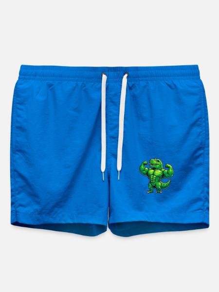 Starker Drachentrainer mit Muskel-Design - Badeshorts - Cobalt blue