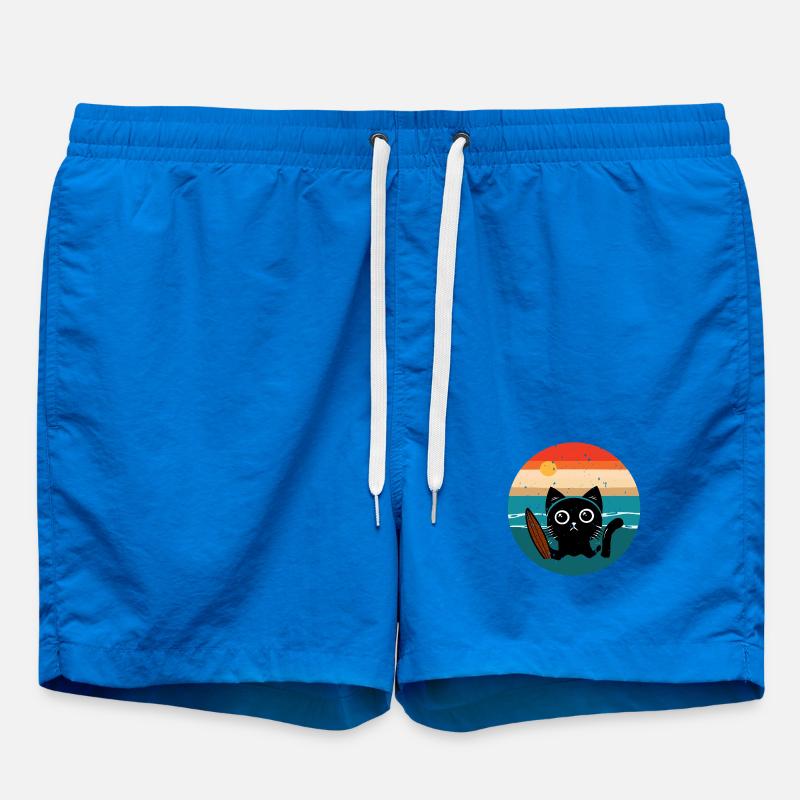 Chat surfeur - Short de bain - cobalt blue