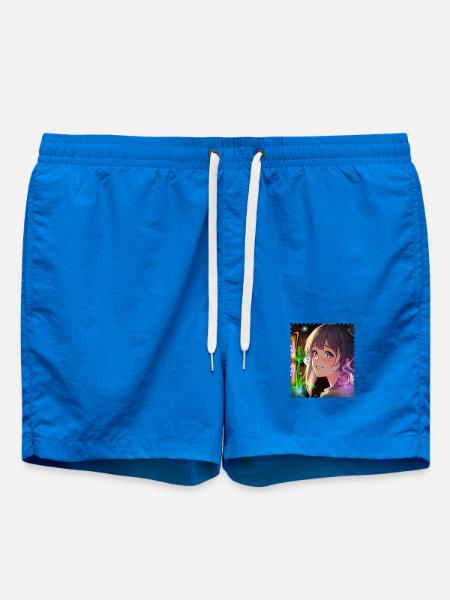 Magical Neon Dream Heroine - Swim Trunks - cobalt blue