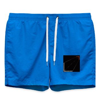 Silent Structure - Badeshorts - Cobalt blue - Vorne - AI Model Male 185 light (185cm)