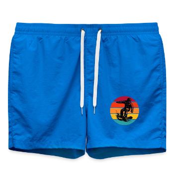 Idée simple de snowboard pour le snowboard - Short de bain - cobalt blue - Devant - AI Model Male 185 light (185cm)