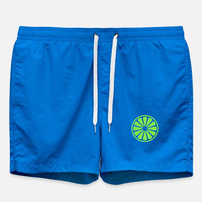 Tranche de citron vert - Short de bain - cobalt blue