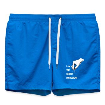 Chef drôle Chef Chef Boulanger Chef Cuisine Uniforme Moi - Short de bain - cobalt blue - Devant