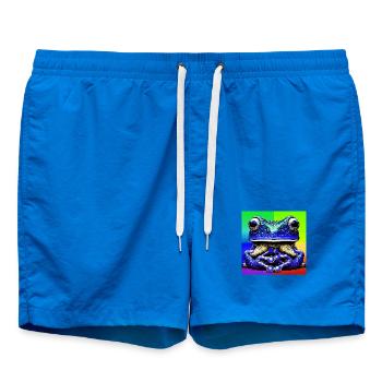 grenouille - Short de bain - cobalt blue - Devant - AI Model Male 185 light (185cm)