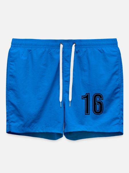 Symbole numérique 16 - Short de bain - cobalt blue