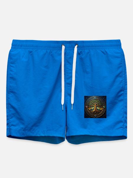 Arbre mystique aux bijoux et nœuds - Short de bain - cobalt blue