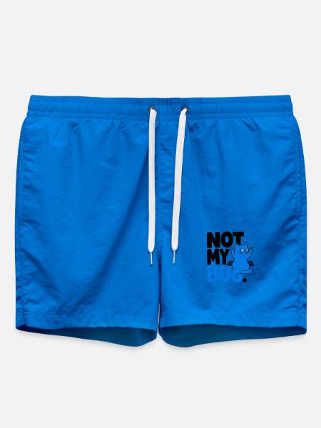 Computerchat NICHT MEIN BUG. - Badeshorts - Cobalt blue