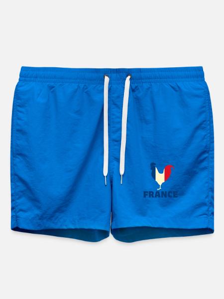 Frankreich Flagge - Badeshorts - Cobalt blue
