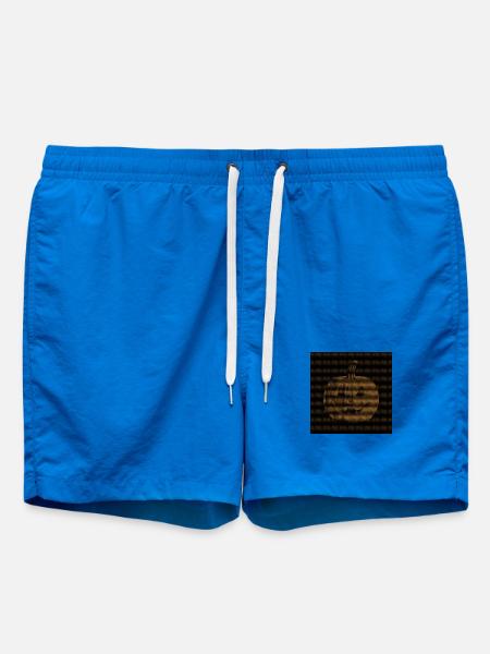 ascii-kunst-Kürbis - Badeshorts - Cobalt blue