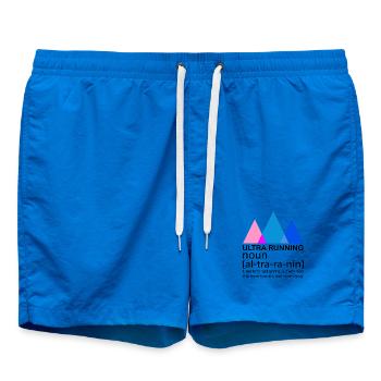 Ultra Running Running Shirt & cadeau - Short de bain - cobalt blue - Devant