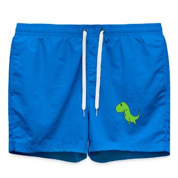 Dinosaures - Short de bain - cobalt blue - Devant - AI Model Male 185 light (185cm)