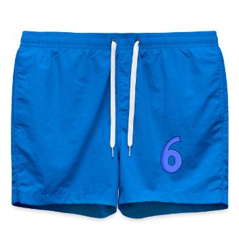 6 - Short de bain - cobalt blue - Devant - AI Model Male 185 light (185cm)