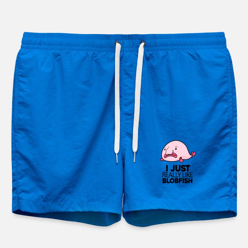 Poisson Blobfish - Short de bain - cobalt blue