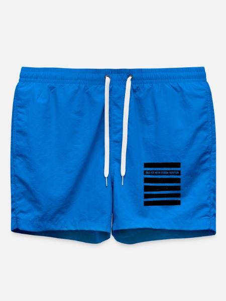 Zebra Kostüm Das Ist Mein Zebrakostüm Köln Zebras - Badeshorts - Cobalt blue