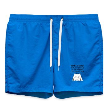 Bonne Chance Pour Trouver De Meilleurs Collègues - Short de bain - cobalt blue - Devant